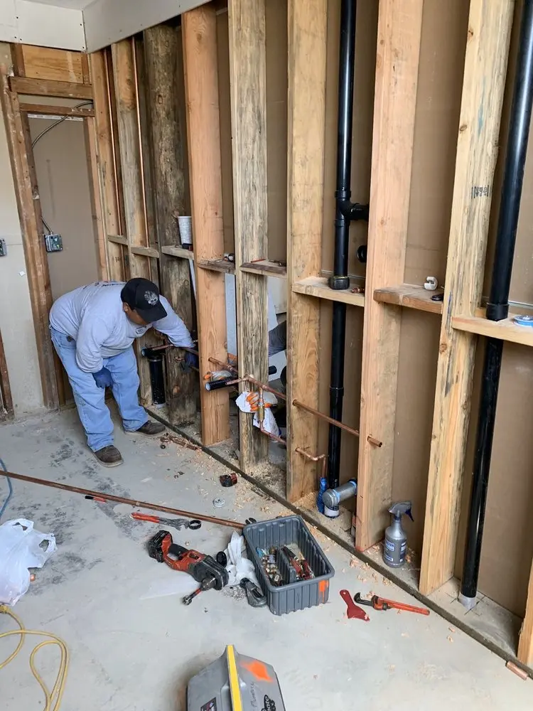Commercial rough-in plumbing for Commercial Plumbing in Old Port Cove
